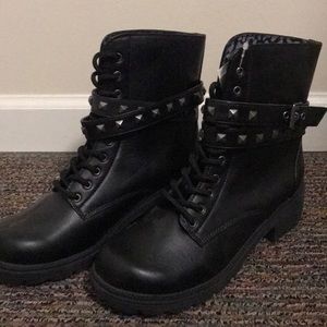 Black Combat Boots
